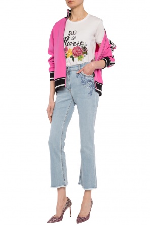 Sweatshirt with standing collar, zdjęcie 2 Sweatshirt with standing collar od Dolce & Gabbana